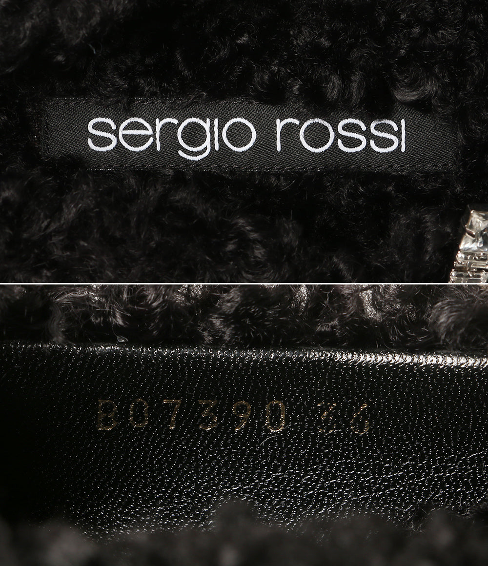 Sergio Rossi SRトゥエンティ バックル バレエシューズ レディース SIZE 36 セルジオロッシ