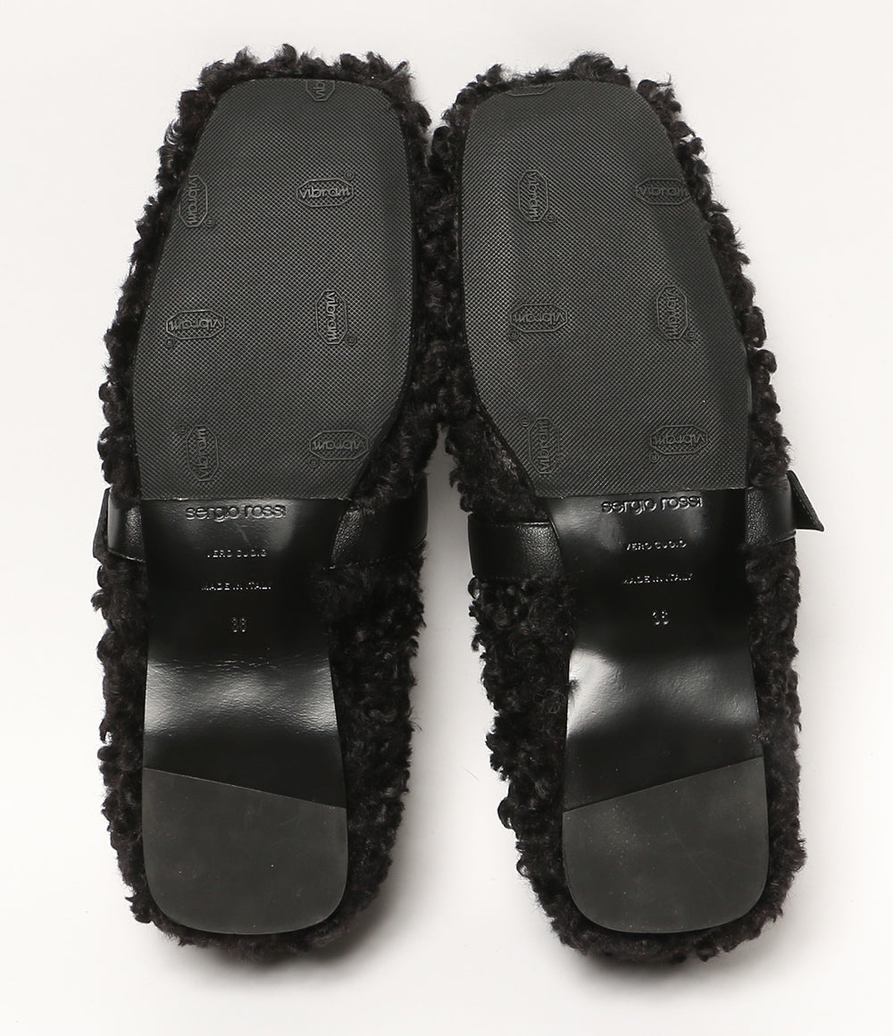 Sergio Rossi SRトゥエンティ バックル バレエシューズ レディース SIZE 36 セルジオロッシ