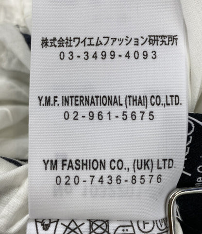 美品 YACCOMARICARD ピンタックパンツ ハイウエスト 総柄 レディース SIZE 1 ヤッコマリカルド