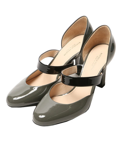 美品 BOTTEGA VENETA メリージェーンパンプス パテントレザー レディース SIZE 36 ボッテガヴェネタ