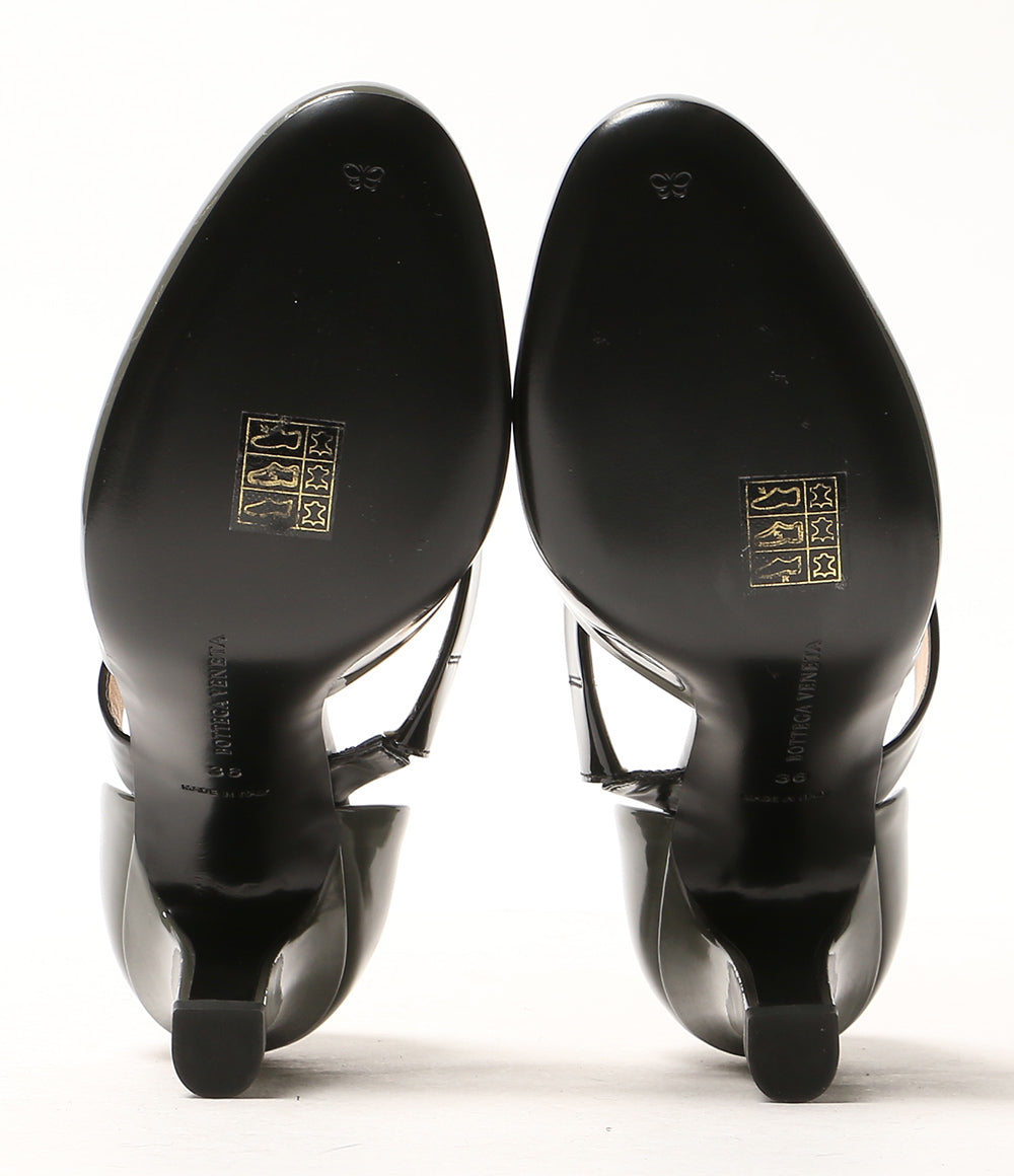 美品 BOTTEGA VENETA メリージェーンパンプス パテントレザー レディース SIZE 36 ボッテガヴェネタ