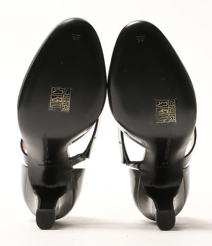 美品 BOTTEGA VENETA メリージェーンパンプス パテントレザー レディース SIZE 36 ボッテガヴェネタ
