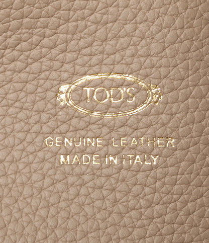 美品 TOD'S ハンドバッグ レザーショッピングバッグミニ 2WAY 26年現行品 レディース トッズ