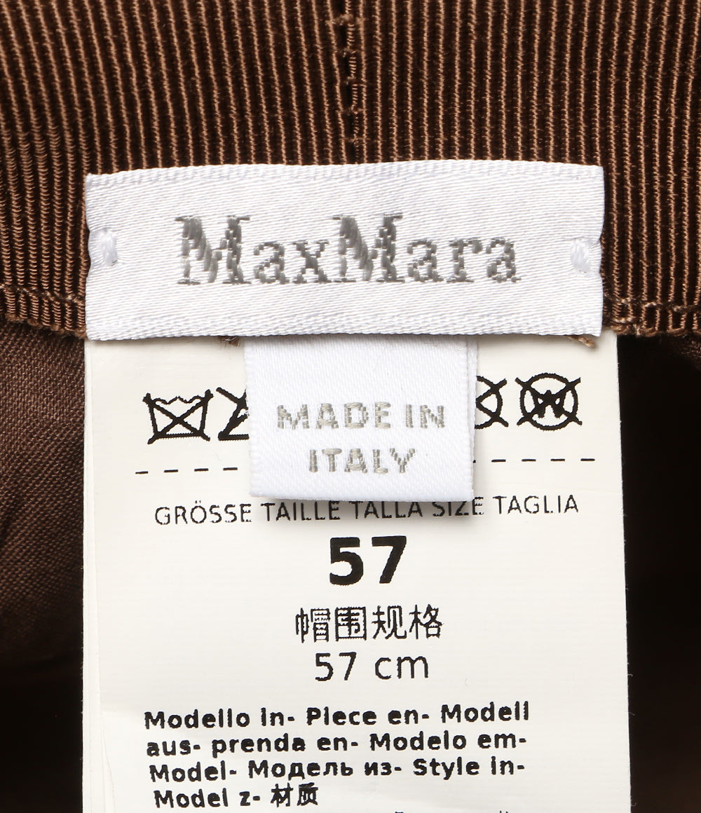 美品 MAX MARA バケットハット M総柄 レディース SIZE 57 マックスマーラ