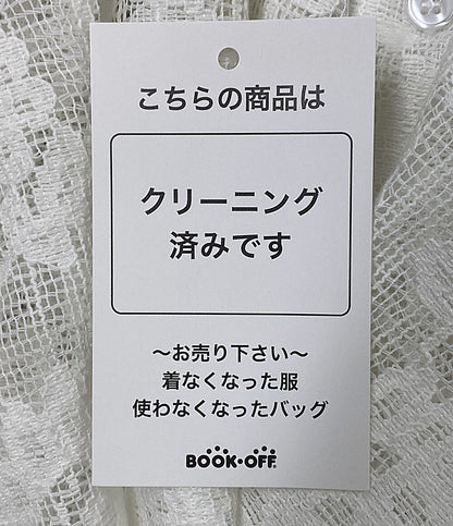 LA BELLE ETUDE ラベル エチュード 長袖シャツ レースシャツ ロング丈 フラワー ETIZI251004 レディース SIZE F