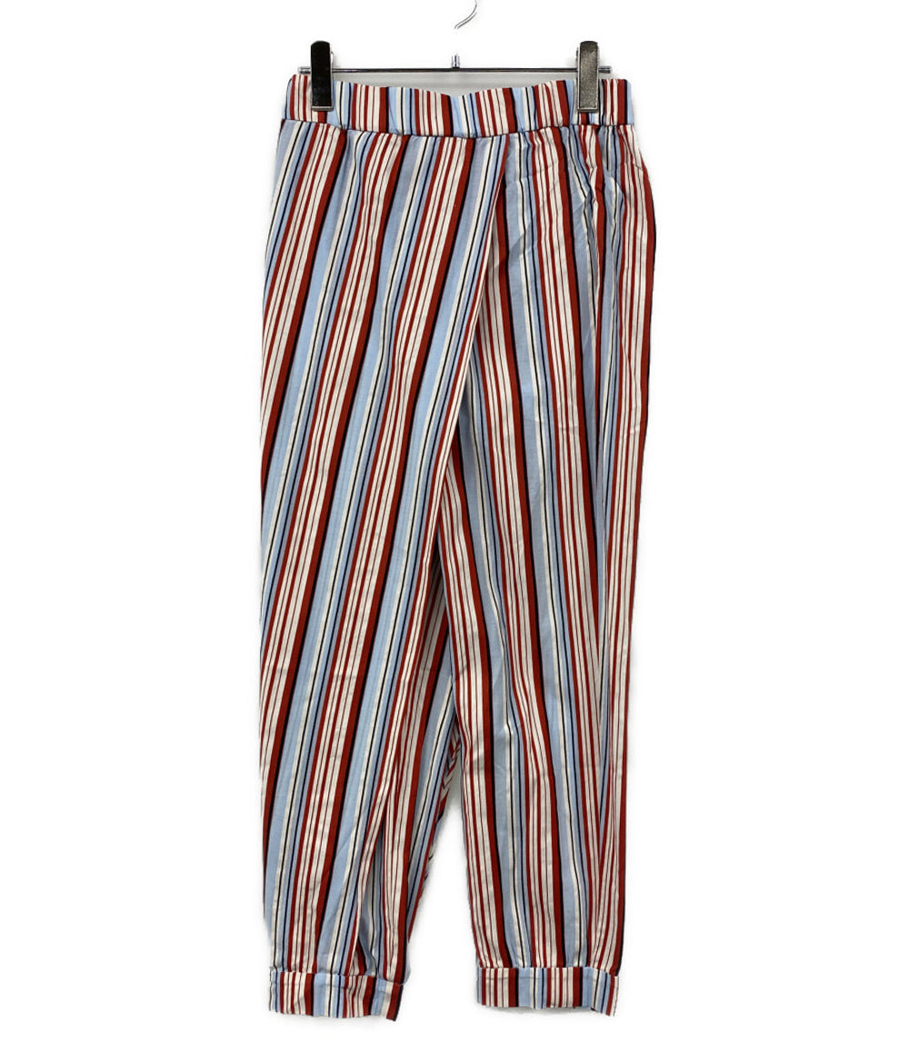 PLAIN PEOPLE スラックスパンツ ラップ風 A1502FP202 レディース SIZE 3 プレインピープル