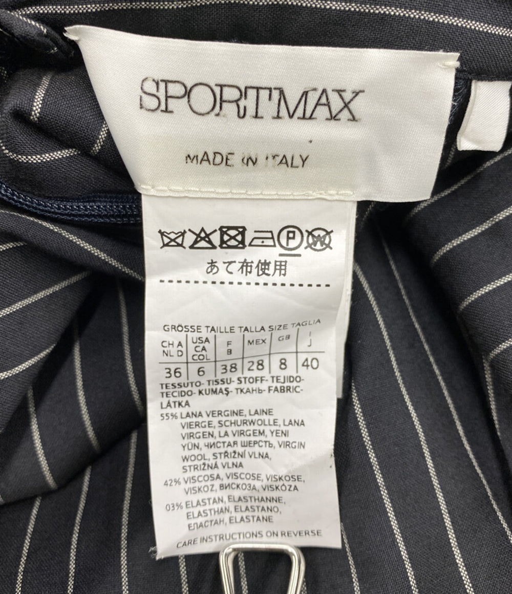 SPORT MAX ストライプレイヤードスカート レディース SIZE 40 スポーツマックス