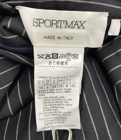 SPORT MAX ストライプレイヤードスカート レディース SIZE 40 スポーツマックス
