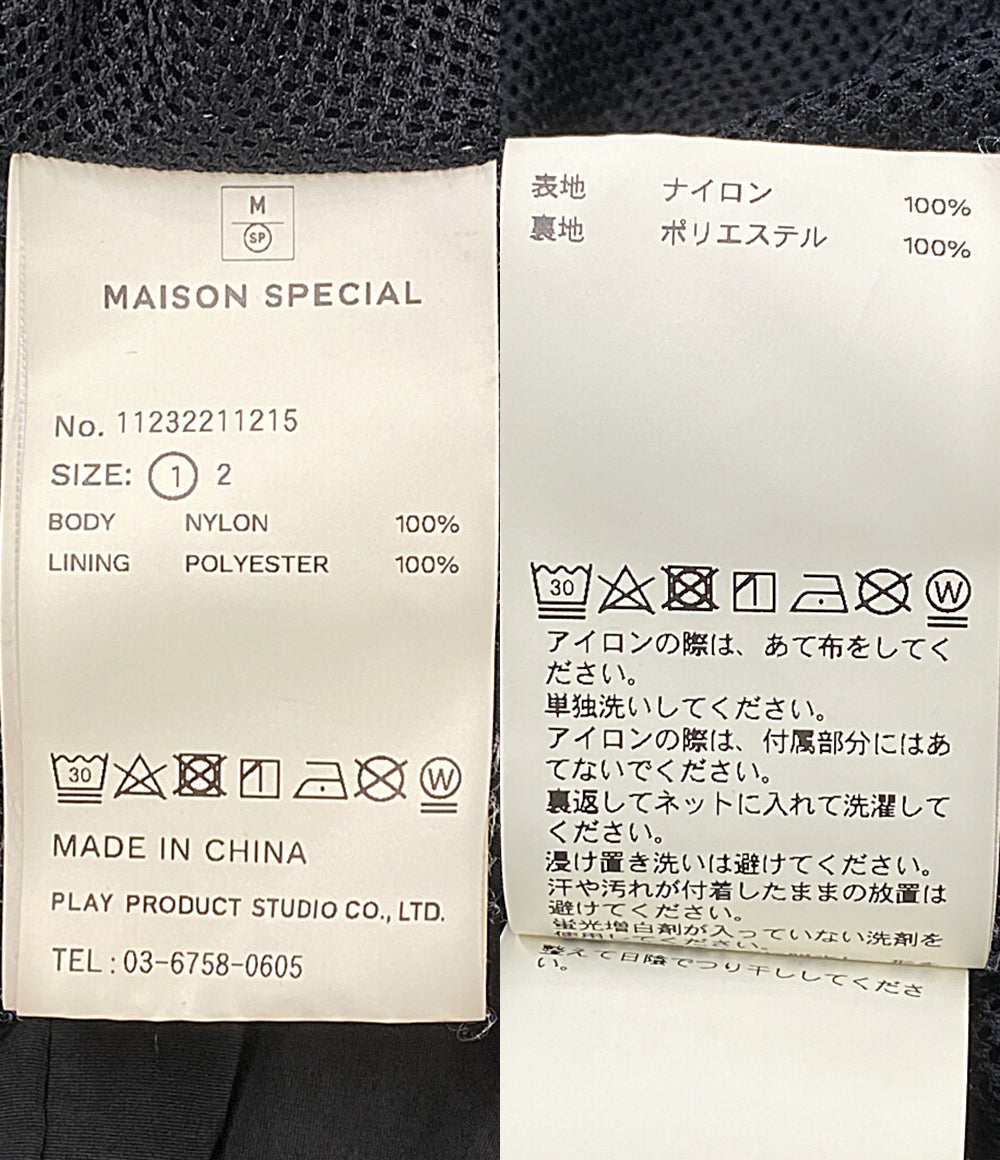 MAISON SPECIAL ナイロンジャケット Washed Nylon Prime Over Anor 11232211215 メンズ SIZE 1