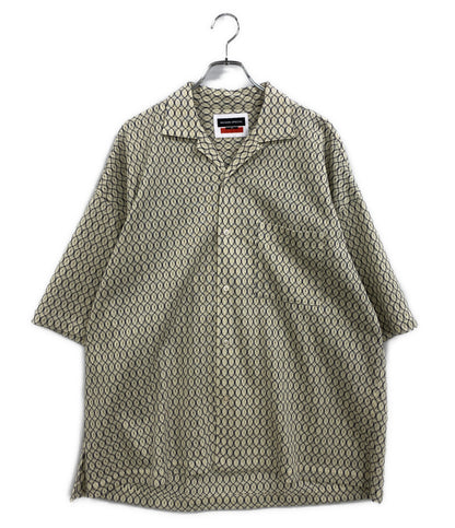 美品 MAISON SPECIAL 半袖Ｔシャツ プライムオープンカラーシャツ 1122131130 メンズ SIZE 01 メゾンスペシャル