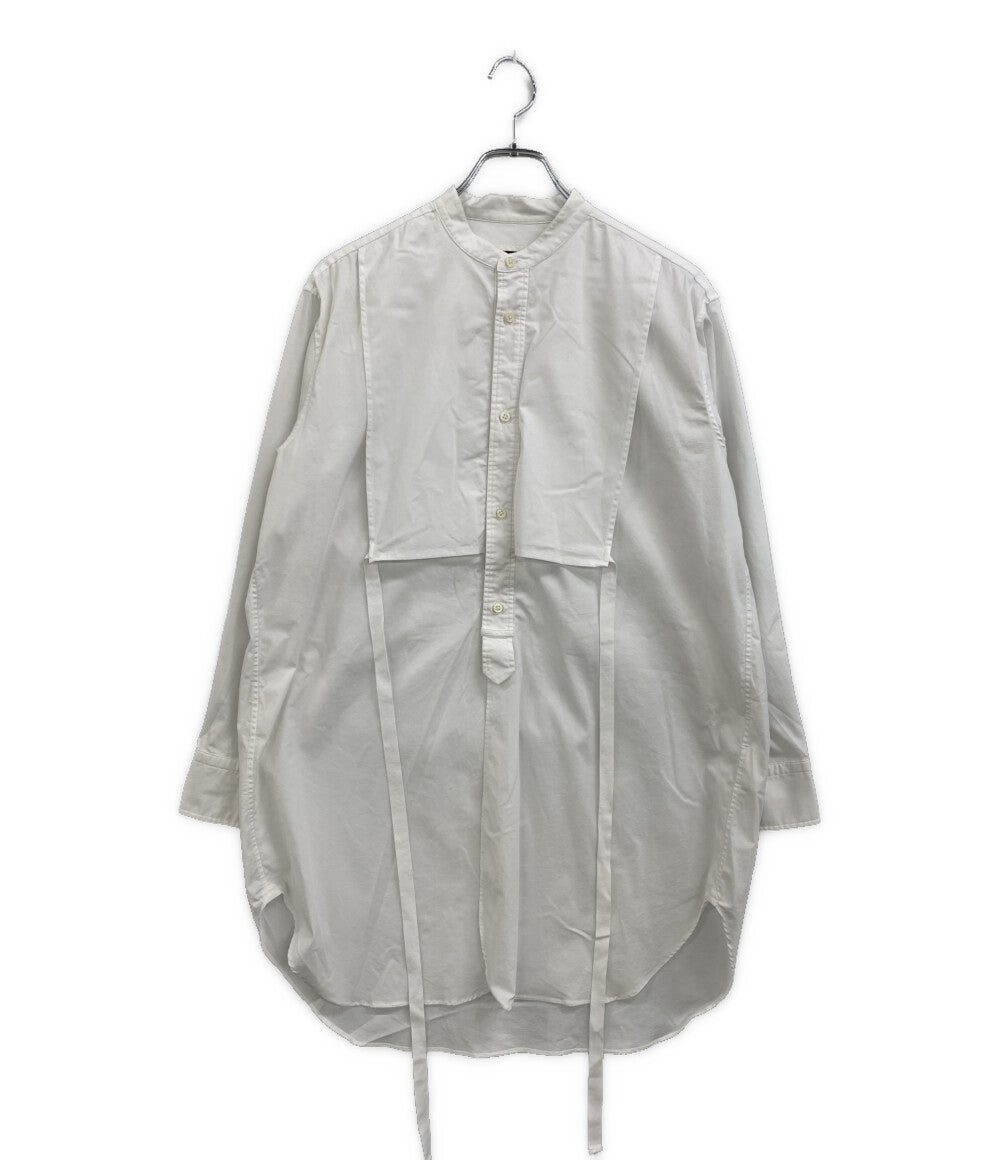 MAISON SPECIAL 長袖シャツ コットン ホワイト レイヤード 21192315105 レディース SIZE F メゾンスペシャル