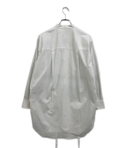 MAISON SPECIAL 長袖シャツ コットン ホワイト レイヤード 21192315105 レディース SIZE F メゾンスペシャル