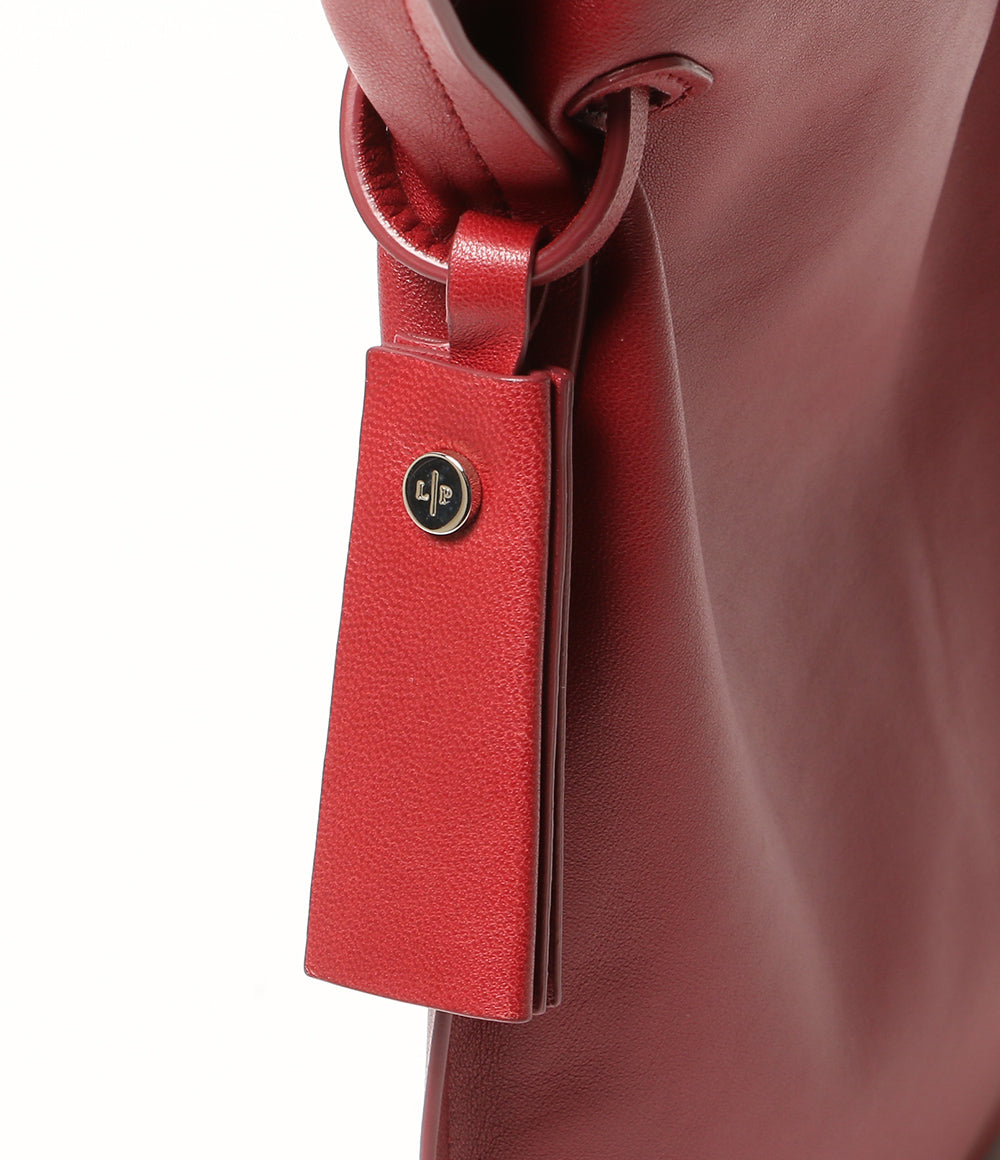 LORO PIANA ハンドバッグ 巾着タイプ レッド MAI3046 レディース ロロピアーナ