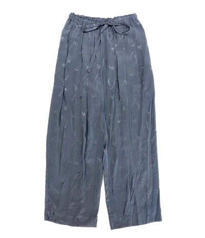 TODAYFUL パンツ 12510713 ブルー swallow satin pants レディース SIZE 38 トゥデイフル