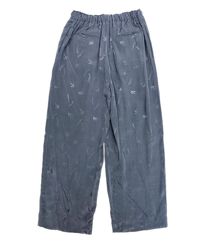 TODAYFUL パンツ 12510713 ブルー swallow satin pants レディース SIZE 38 トゥデイフル