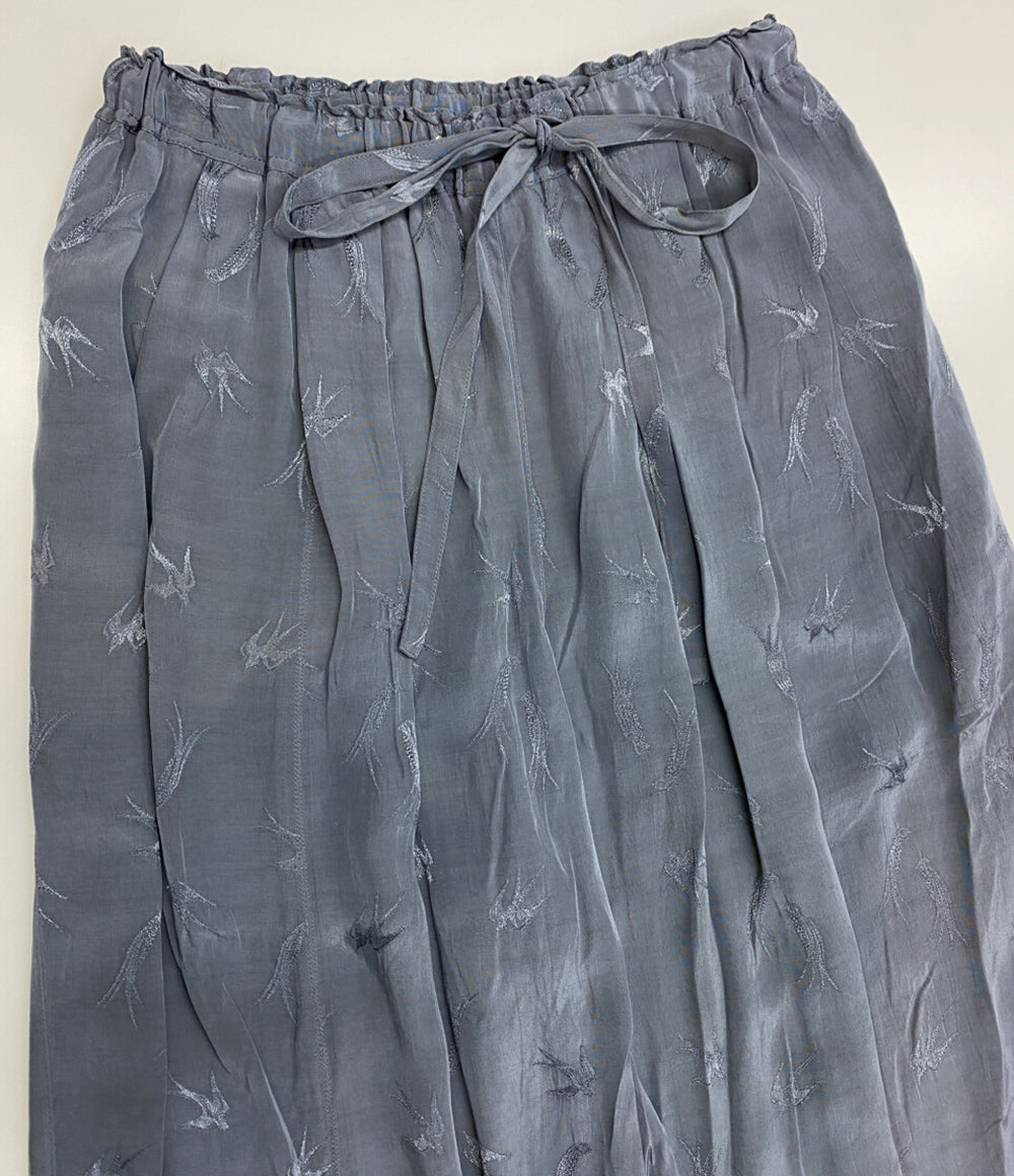 TODAYFUL パンツ 12510713 ブルー swallow satin pants レディース SIZE 38 トゥデイフル