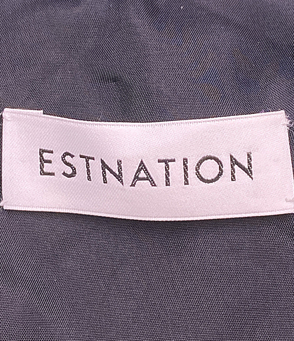 ESTNATION ジャケット ピークドラペルダブルブレストジャケット 61-109-04-010258 レディース SIZE 38 エストネーション