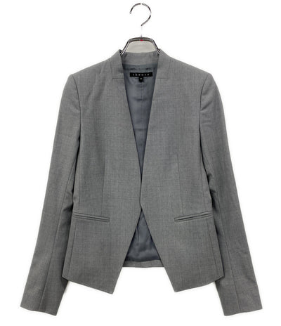 theory ノーカラージャケット 01-9904219-025-698 レディース SIZE 00 セオリー