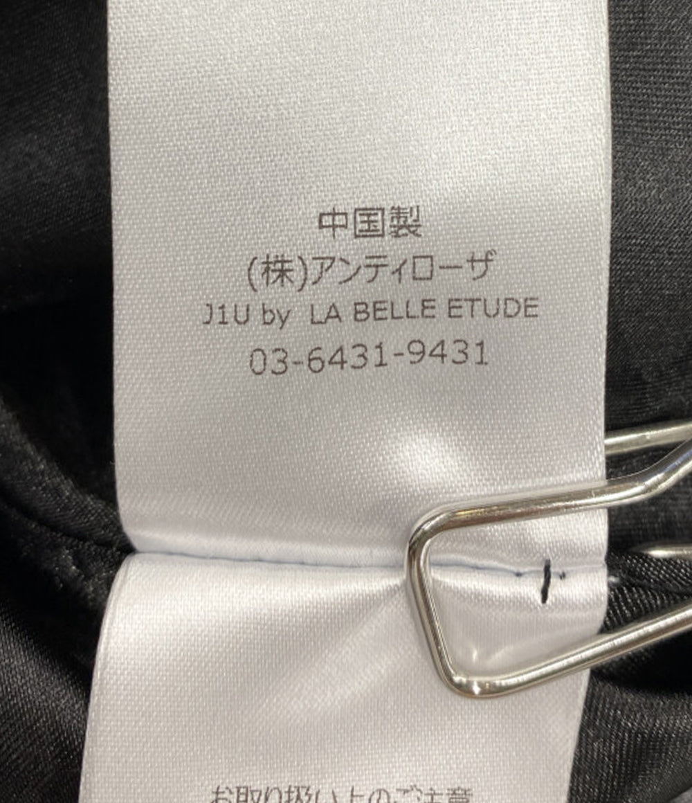 美品 J1U by LA BELLE ETUDE ジユウバイラベルエチュード フラワージャガードボリュームワンピース レディース SIZE F