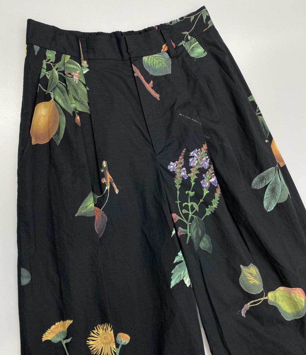CABaN パンツ 25ss 39-04-51-04501 Green Shower ブラック レディース SIZE S キャバン