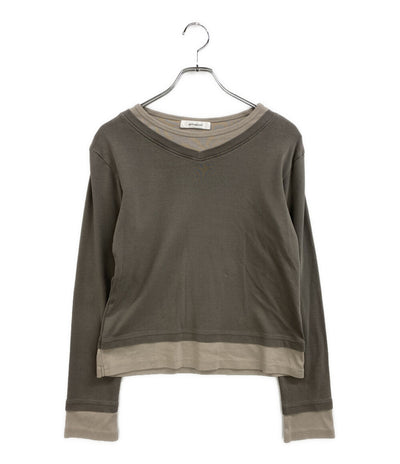gimaguas ギマガス 長袖Ｔシャツ レイヤード 25AW レディース SIZE M