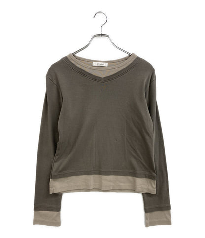 gimaguas ギマガス 長袖Ｔシャツ レイヤード 25AW レディース SIZE M