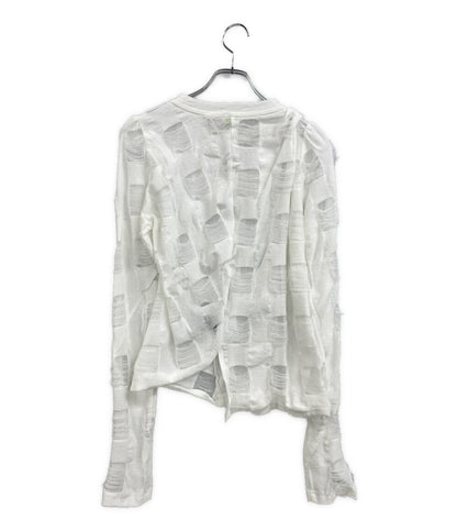 美品 ODAKHA オダカ カットソー クラッシュ加工 26SS OH26SS-KN082 レディース SIZE 2