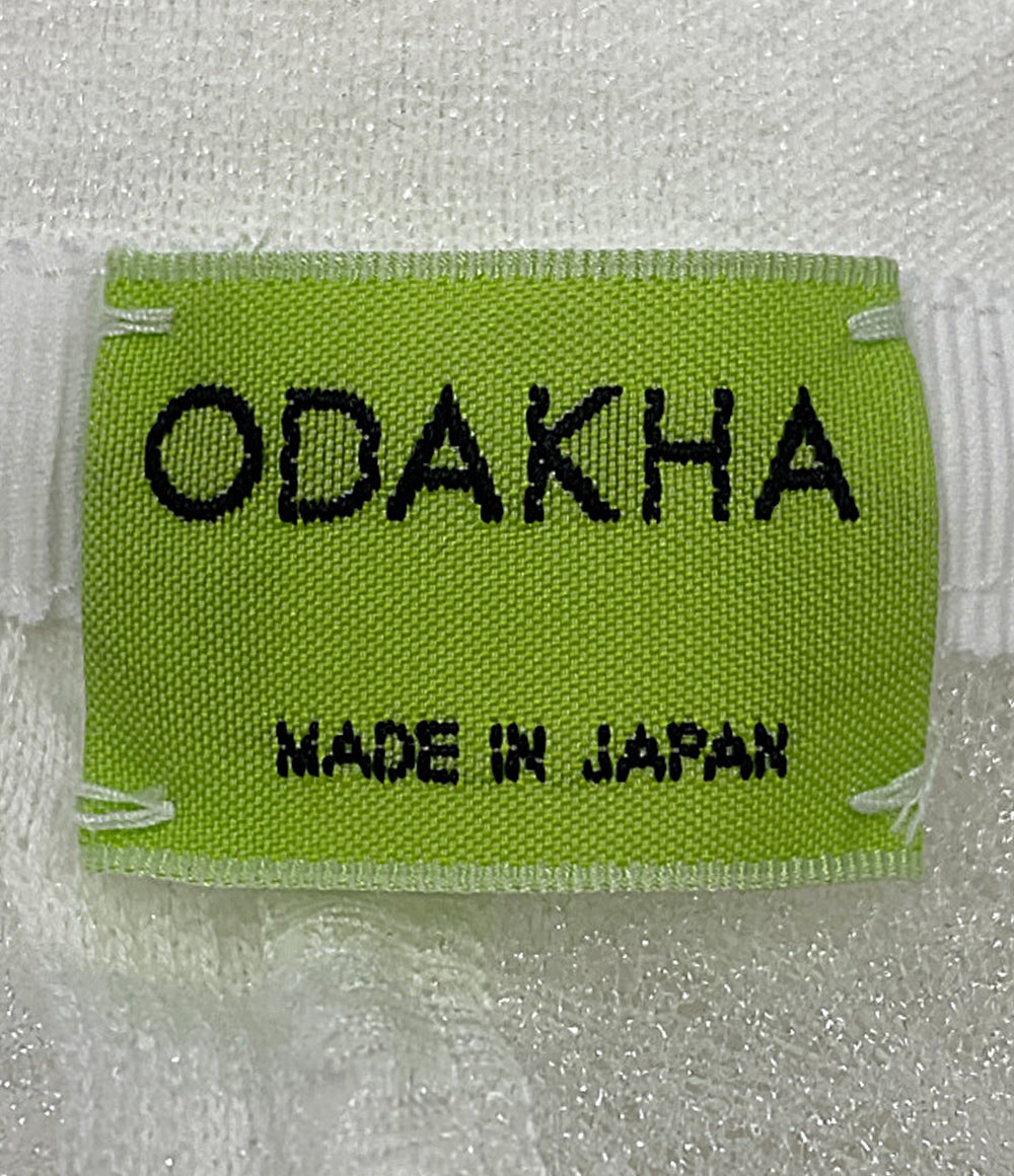 美品 ODAKHA オダカ カットソー クラッシュ加工 26SS OH26SS-KN082 レディース SIZE 2