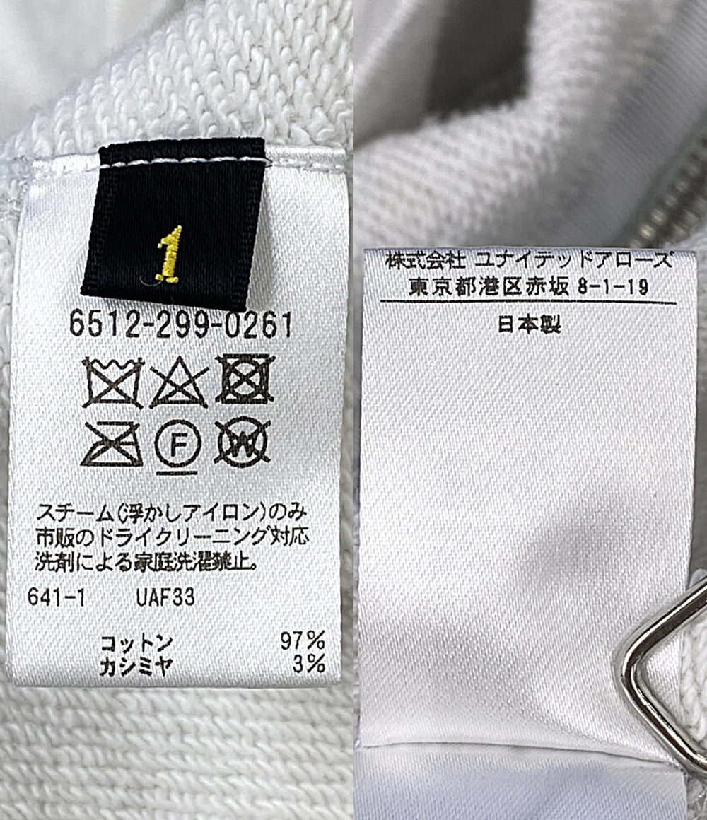 Drawer スウェット コットンカシミヤ裏毛クルーネックプルオーバー 6512-299-0261 レディース SIZE 1 ドゥロワー
