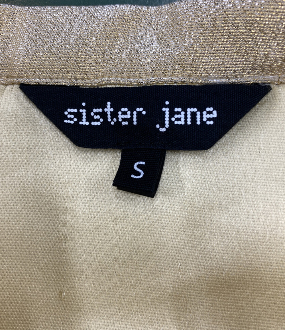 Sister Jane シスター ジェーン ボリュームブラウス ラメ 32SJ03BL1281GLD レディース SIZE S