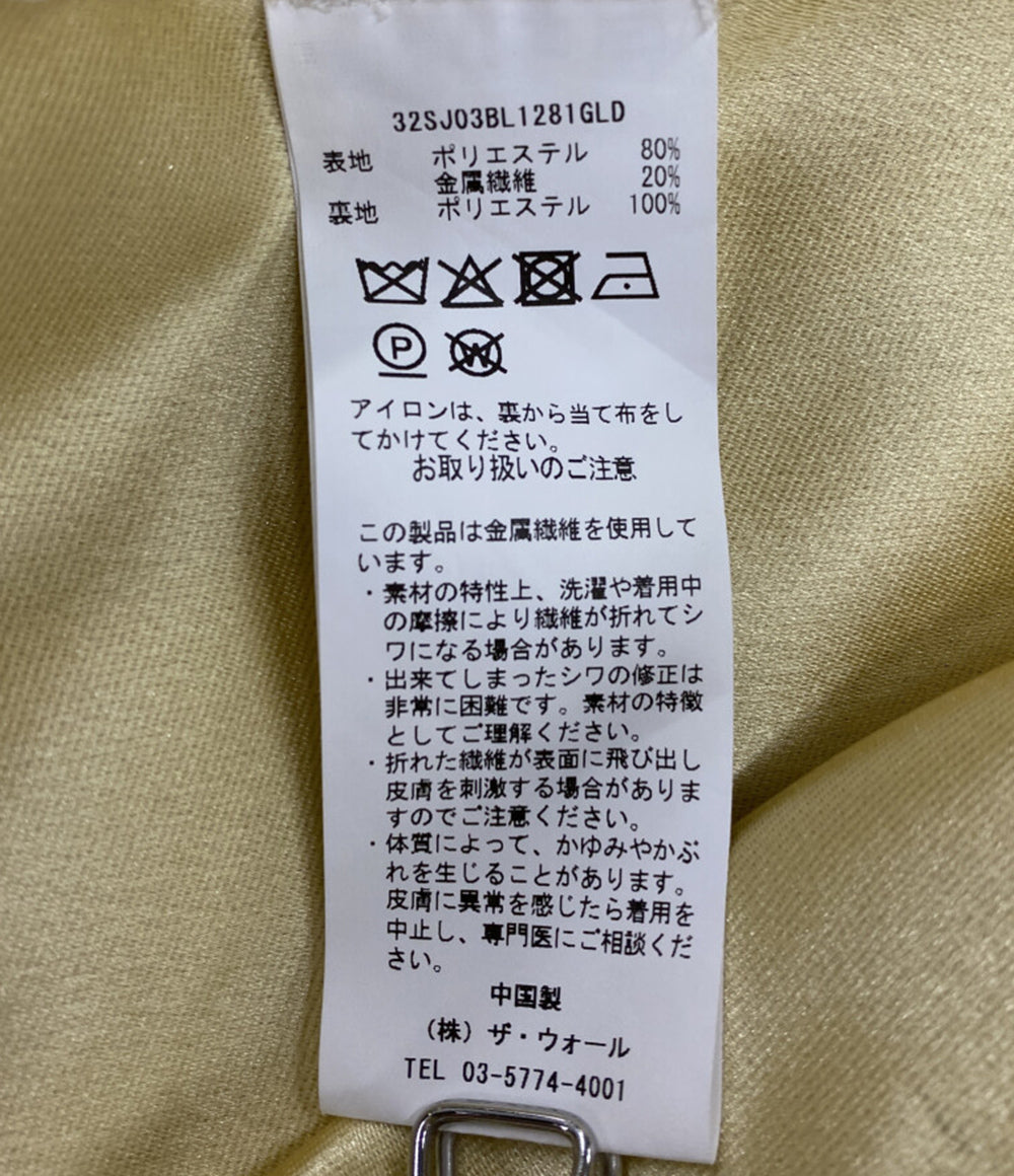 Sister Jane シスター ジェーン ボリュームブラウス ラメ 32SJ03BL1281GLD レディース SIZE S