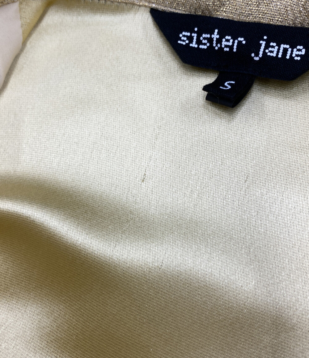 Sister Jane シスター ジェーン ボリュームブラウス ラメ 32SJ03BL1281GLD レディース SIZE S