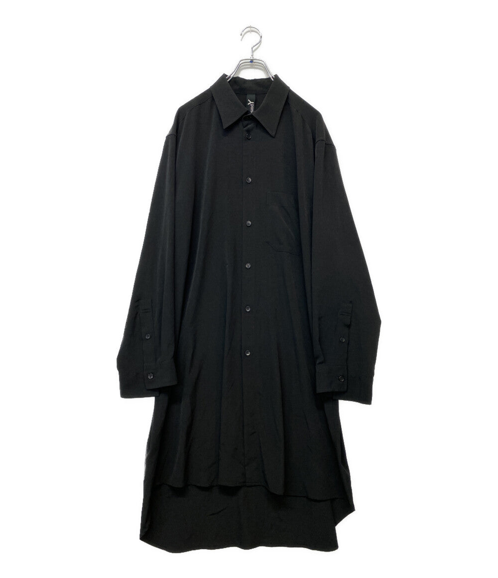 YOHJI YAMAMOTO 長袖シャツ GroundY GN-B10-500 20SS レディース SIZE 3 ヨウジヤマモト