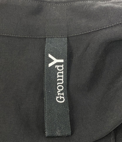 YOHJI YAMAMOTO 長袖シャツ GroundY GN-B10-500 20SS レディース SIZE 3 ヨウジヤマモト