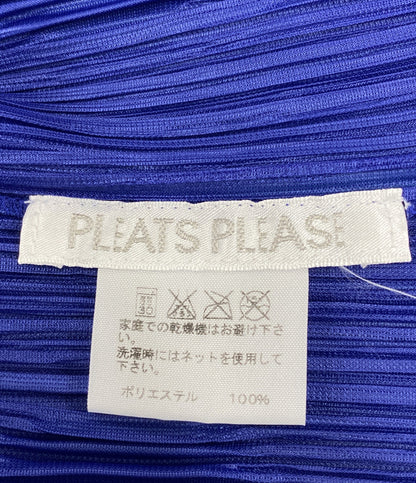 美品 PLEATS PLEASE ドットプリーツ半袖シャツ PP81-J0794 レディース SIZE 3 プリーツプリーズ