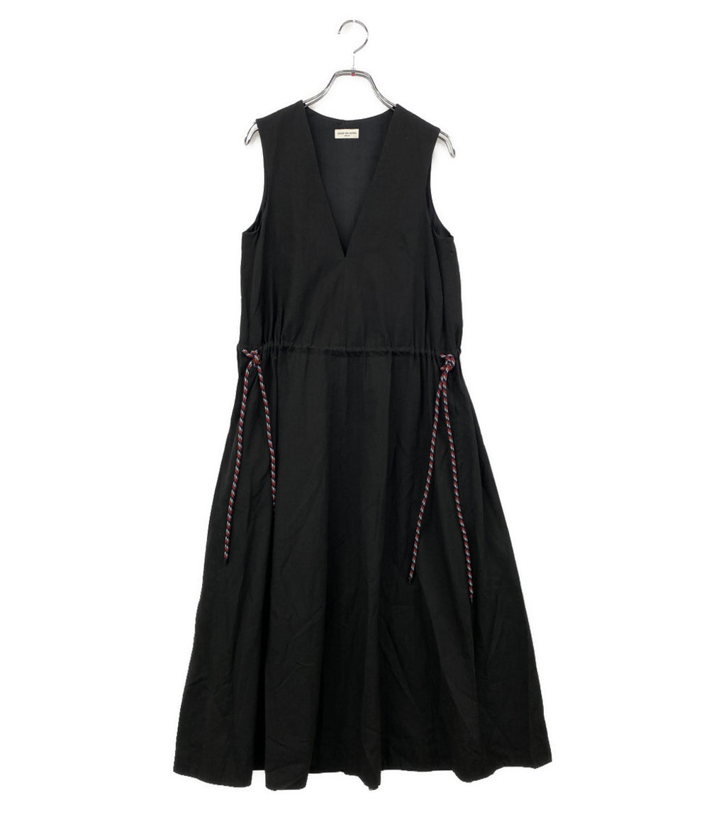 DRIES VAN NOTEN ノースリーブワンピース ブラック レディース SIZE 34 ドリスヴァンノッテン