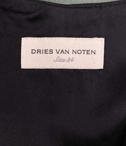 DRIES VAN NOTEN ノースリーブワンピース ブラック レディース SIZE 34 ドリスヴァンノッテン