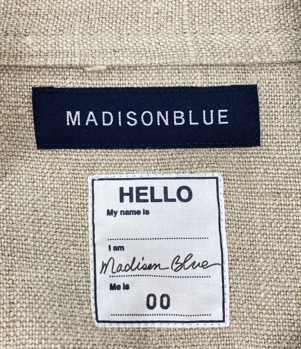 MADISONBLUE ジャケット 18SS リネン MB181-1007 レディース SIZE 00 マディソンブルー