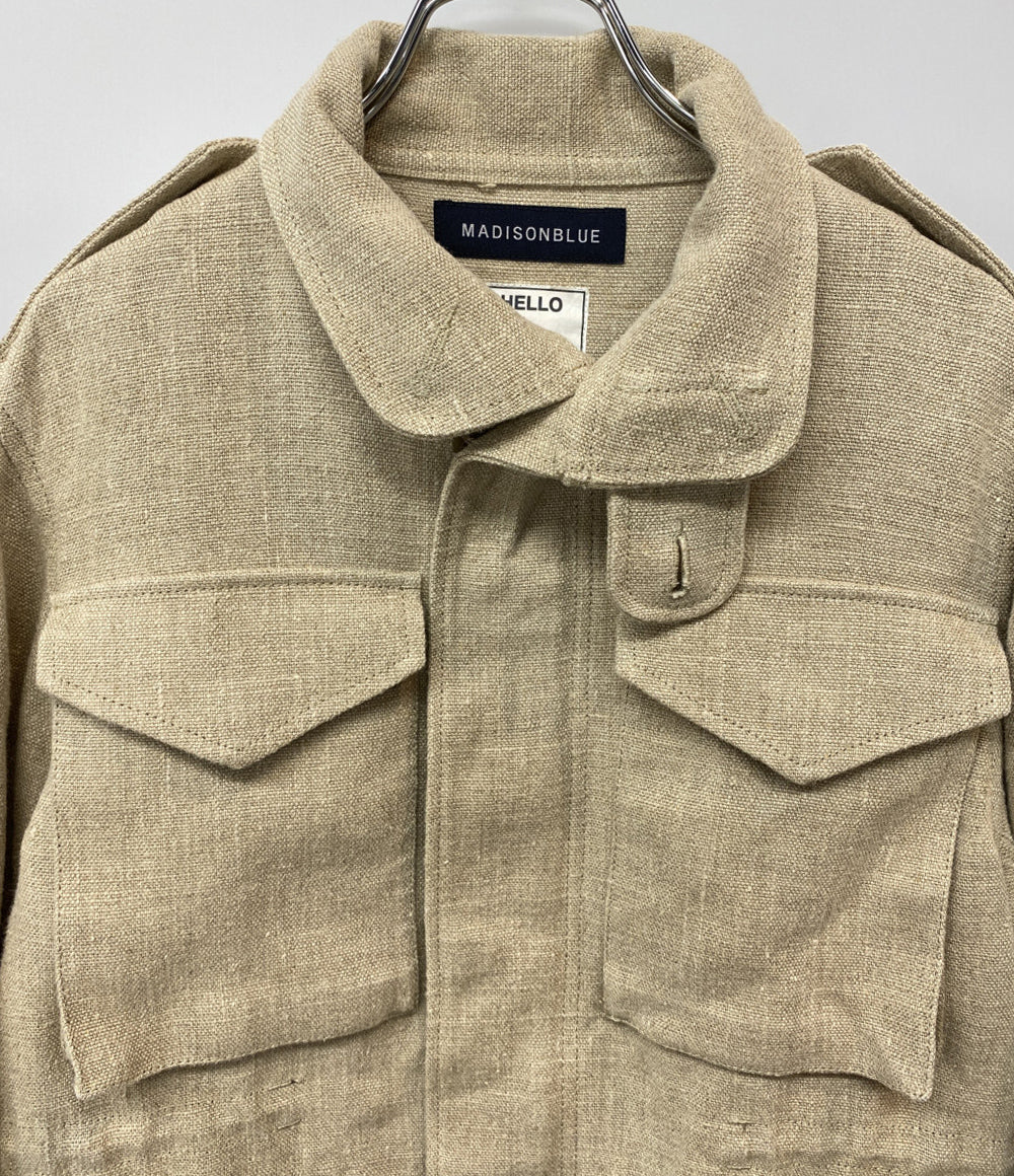 MADISONBLUE ジャケット 18SS リネン MB181-1007 レディース SIZE 00 マディソンブルー