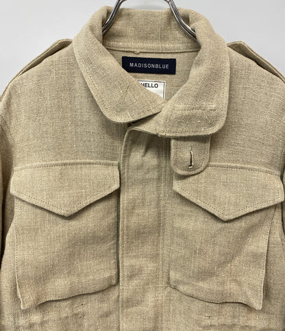 MADISONBLUE ジャケット 18SS リネン MB181-1007 レディース SIZE 00 マディソンブルー