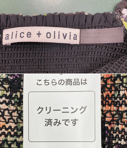 alice+olivia チュニック ワンピース 花柄 レディース SIZE 4 アリスオリビア