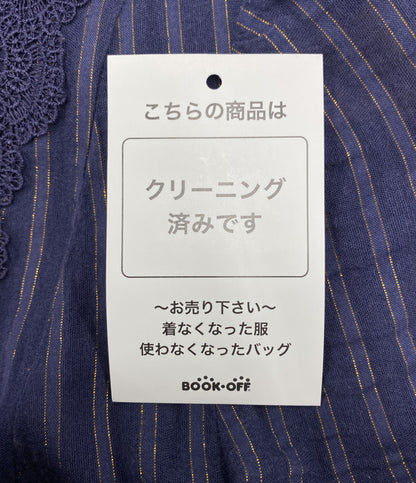 ne Quittez pas ワンピース 五分袖 010442GB2 レディース SIZE S ヌキテパ