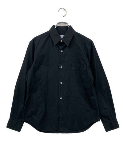 COMME des GARCONS COMME des GARCONS 長袖シャツ 無地 ブラック RU-B001 レディース SIZE S コムデギャルソン コムデギャルソン