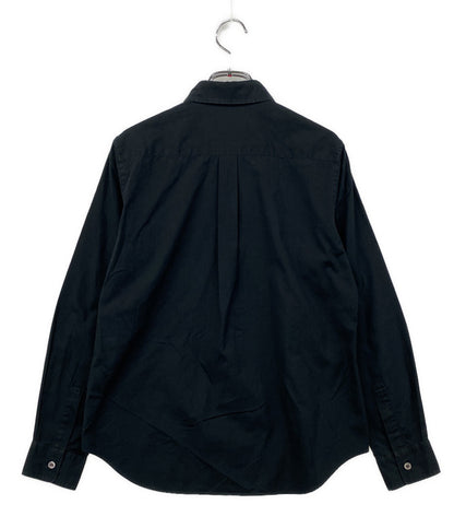 COMME des GARCONS COMME des GARCONS 長袖シャツ 無地 ブラック RU-B001 レディース SIZE S コムデギャルソン コムデギャルソン