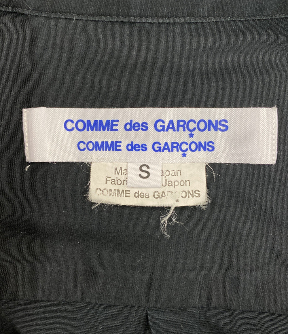 COMME des GARCONS COMME des GARCONS 長袖シャツ 無地 ブラック RU-B001 レディース SIZE S コムデギャルソン コムデギャルソン