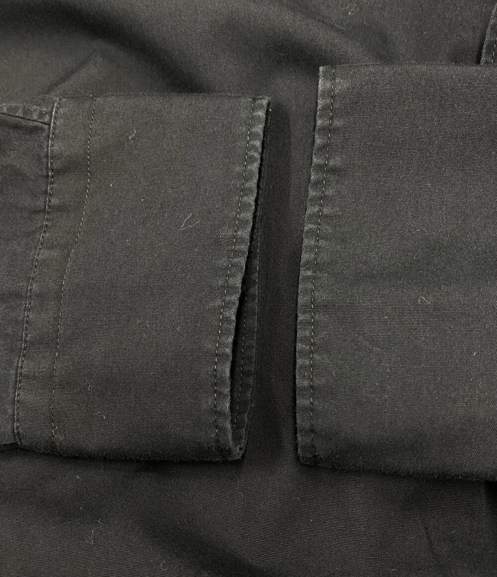 COMME des GARCONS COMME des GARCONS 長袖シャツ 無地 ブラック RU-B001 レディース SIZE S コムデギャルソン コムデギャルソン