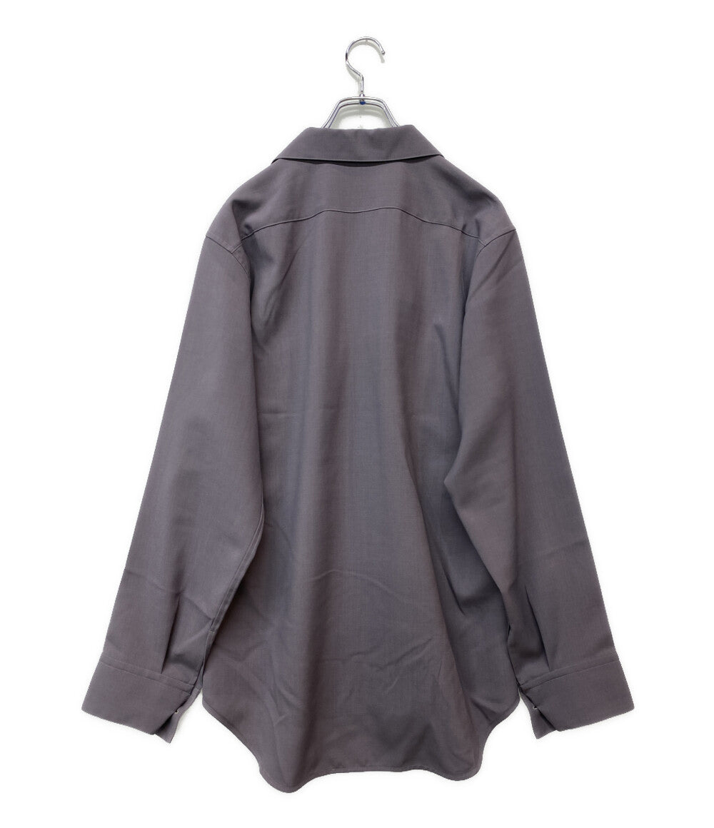 Jil sander 長袖シャツ CPOシャツ JSMT600933MT20340012 グレー メンズ SIZE 39 ジルサンダー
