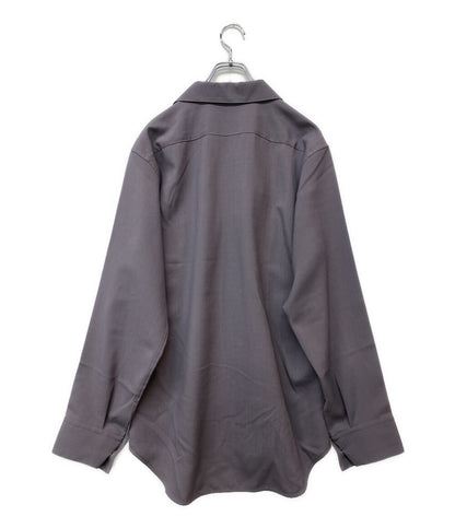 Jil sander 長袖シャツ CPOシャツ JSMT600933MT20340012 グレー メンズ SIZE 39 ジルサンダー