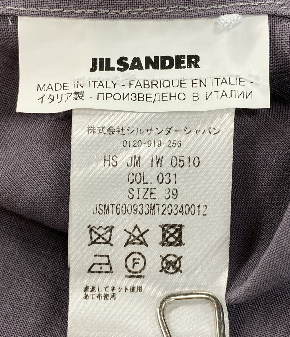 Jil sander 長袖シャツ CPOシャツ JSMT600933MT20340012 グレー メンズ SIZE 39 ジルサンダー