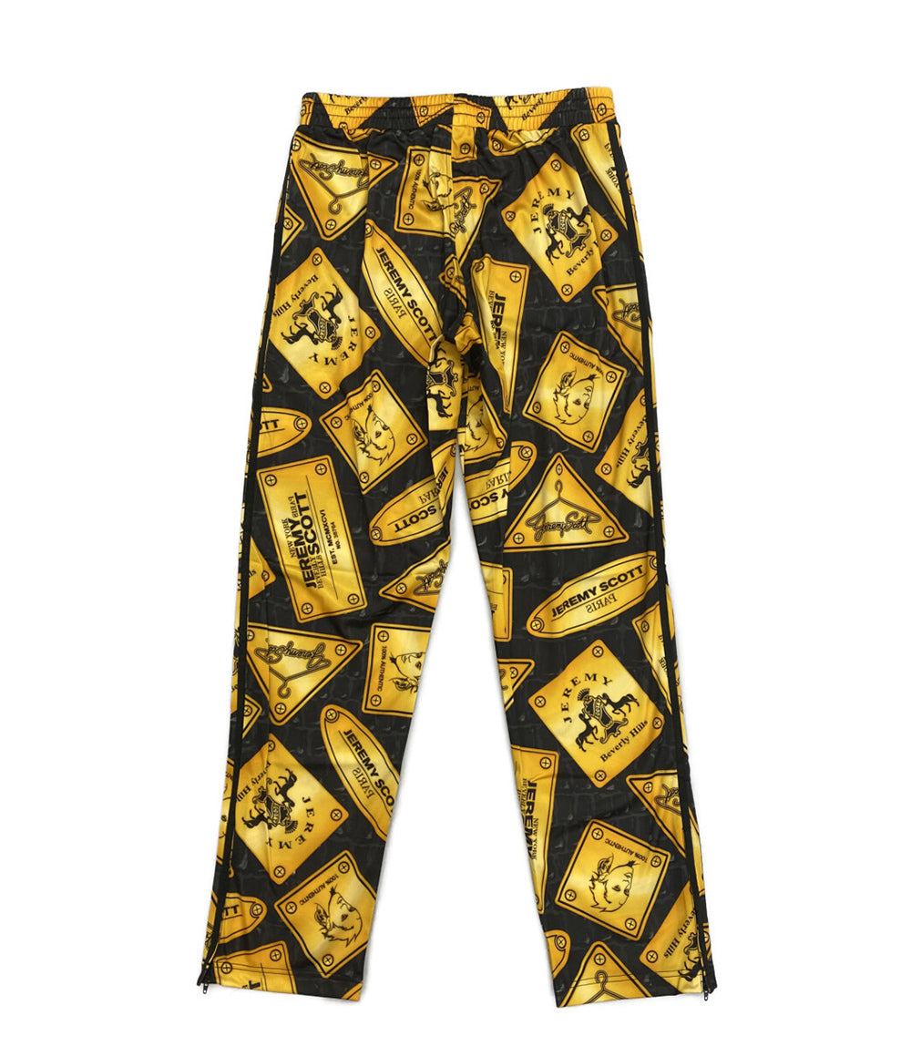 美品 adidas × Jeremy Scott ジェレミースコット トラックパンツ G86569 メンズ SIZE O アディダス